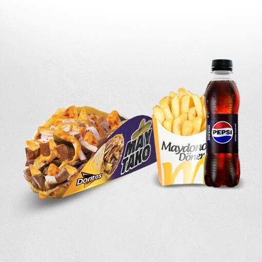 Doritos'lu Maytako Menü (Et Dönerden)