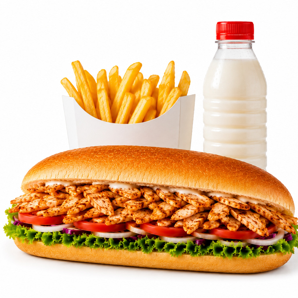 Doyuran Tavuk Döner Menü