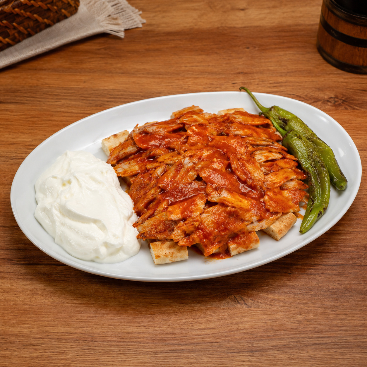 Tavuk İskender (100 Gr)