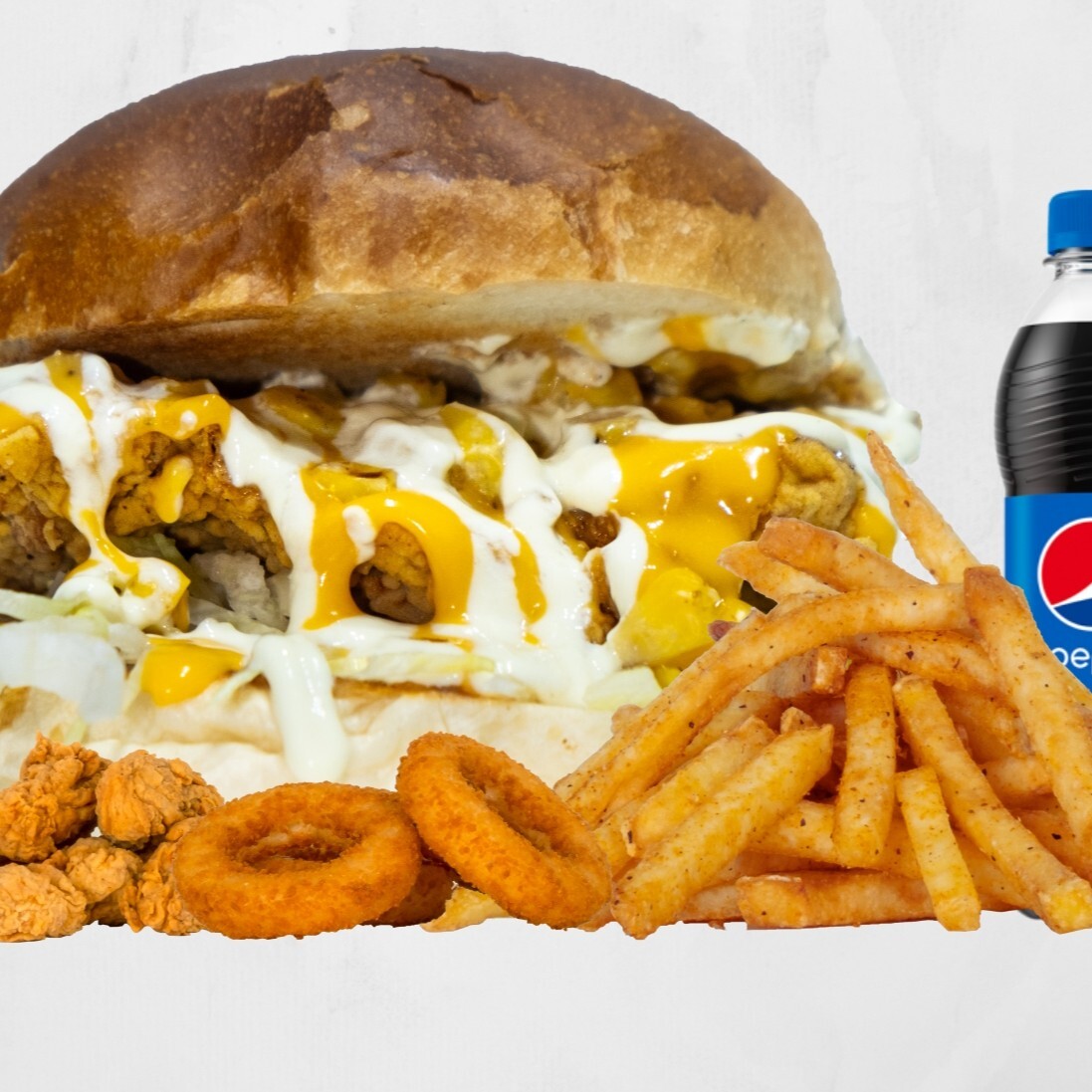 Epic Burger Menü