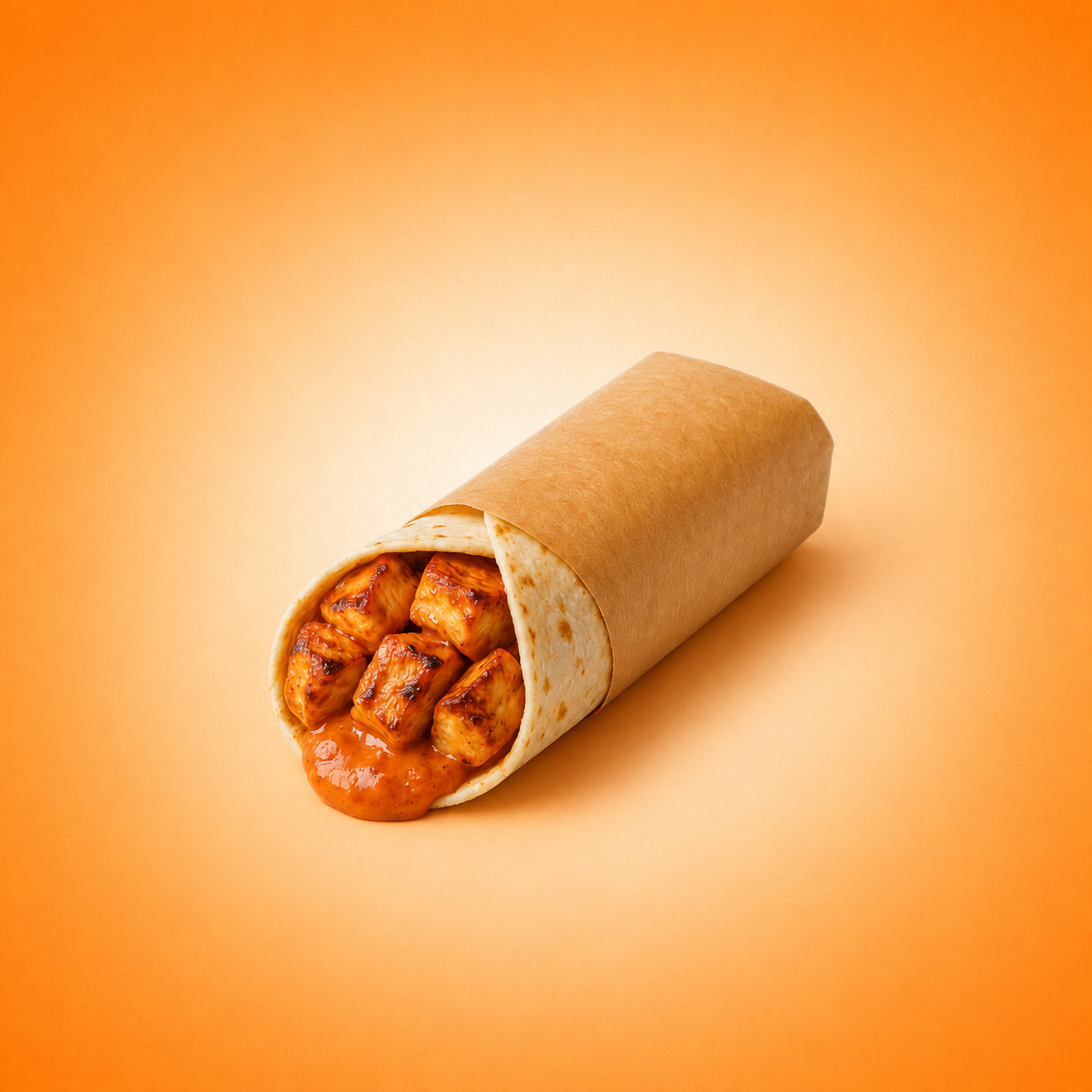 Peri Peri Soslu Tavuklu Dürüm