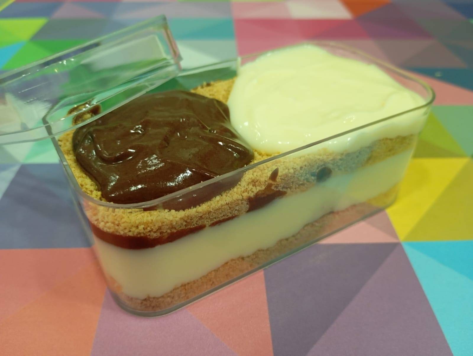 Minik Nutella Soslu Burçak Bisküvili Mag Muhallebi