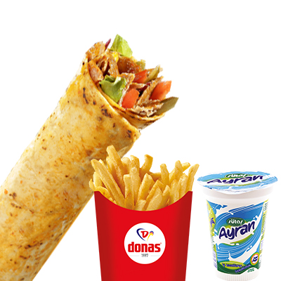 Donas Bol Malzeme Et Döner Menü 1