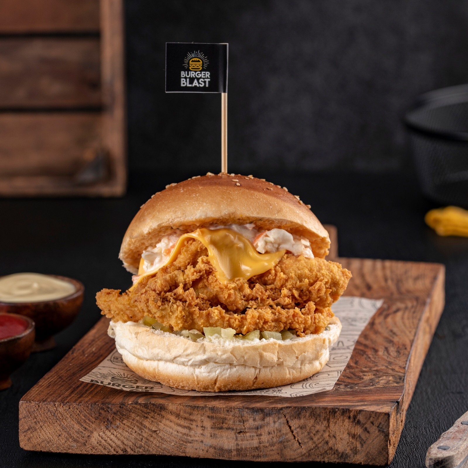 Chicken Burger & Patates Kızartması
