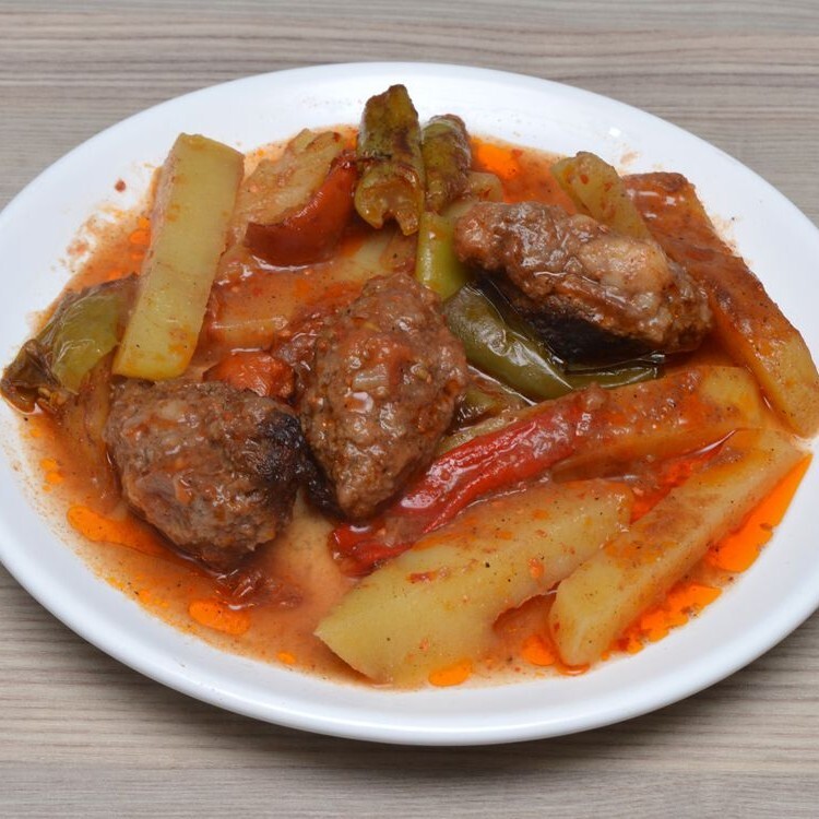 Fırında Sebzeli Köfte