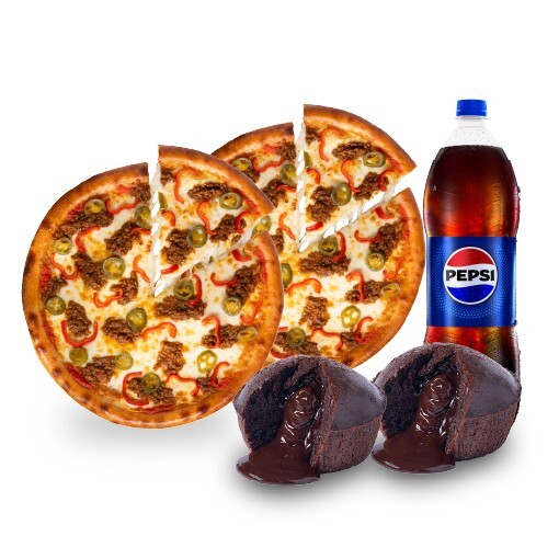 2 Orta Boy Sufleli Menü