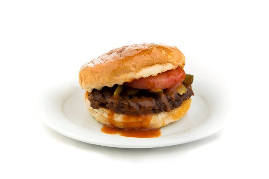 Hamburger Normal +330 ml Coca Cola