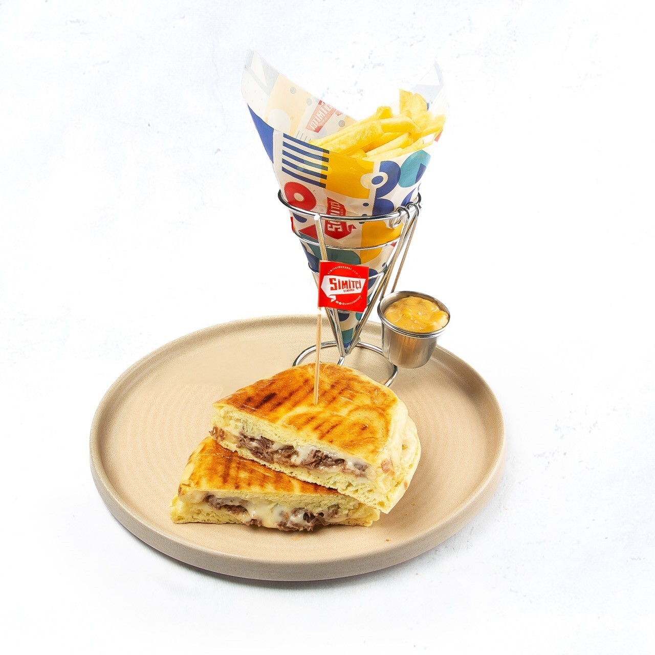 Kavurmalı Bazlama Tost