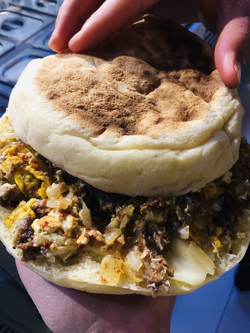 Goca Bolu'lu Kavurmalı Tost