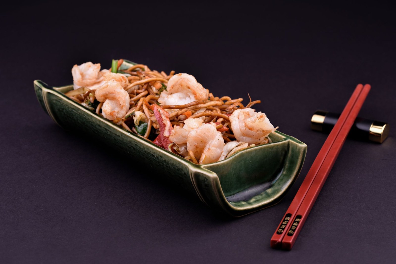 Karidesli Noodle