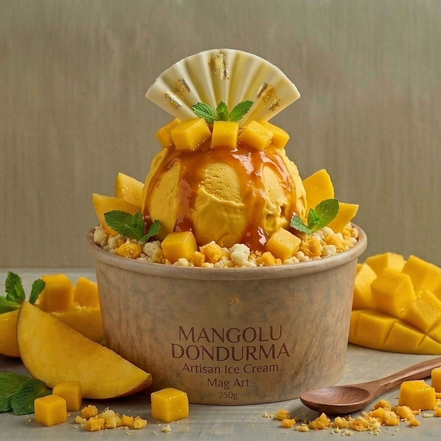 Mangolu Dondurma