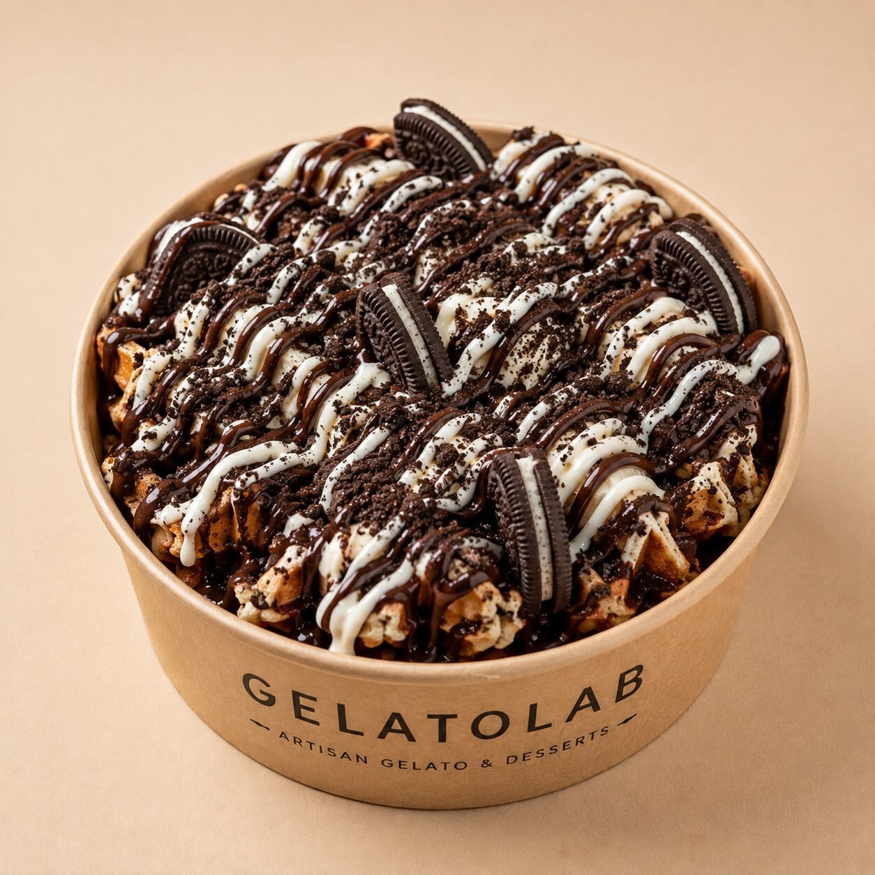 Oreo Bowl Waffle
