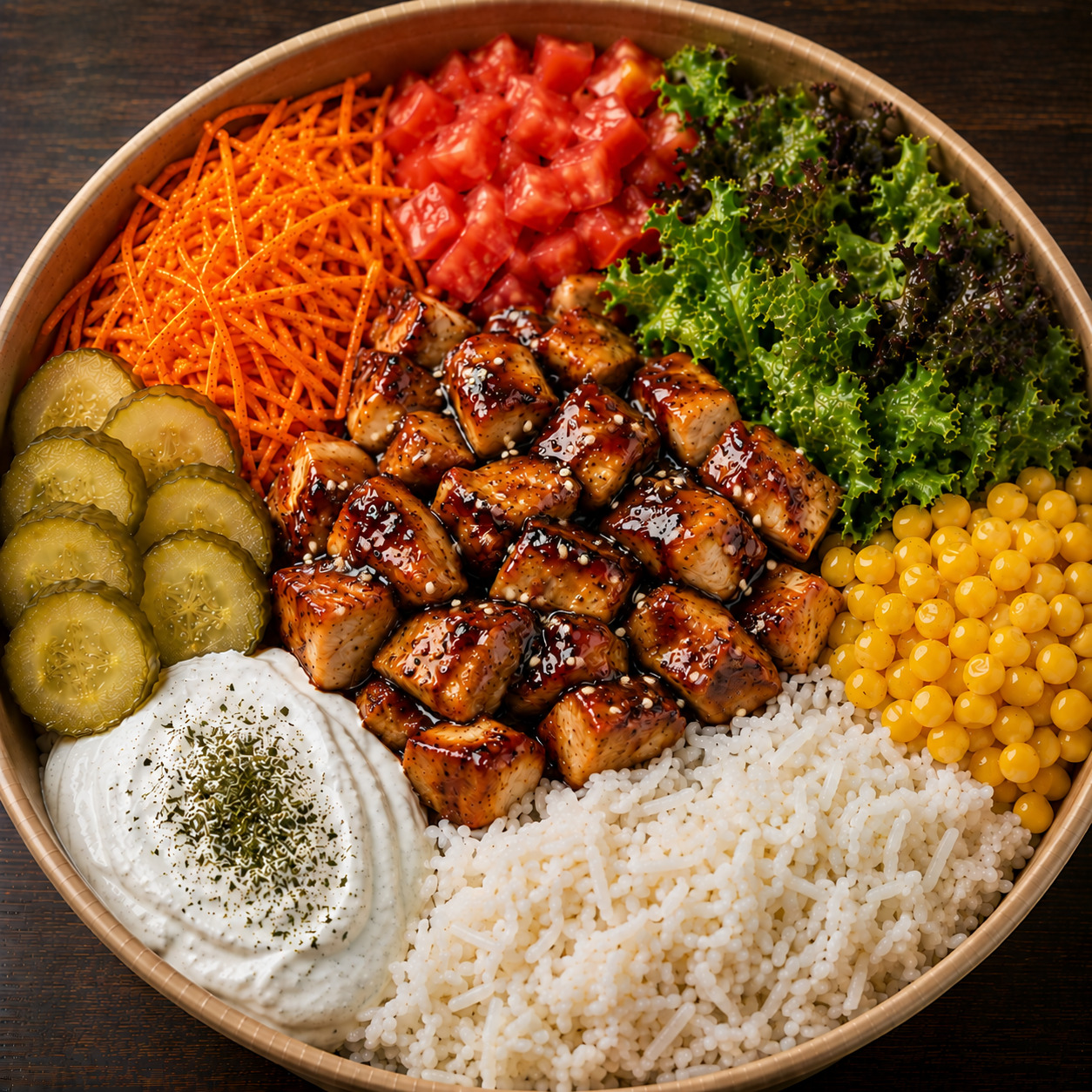 Teriyaki Soslu Tavuklu Bowl