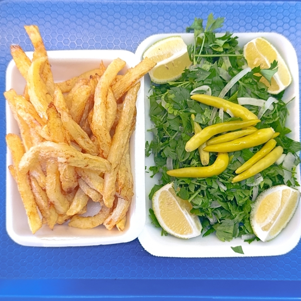 Tabakta Patates Kızartma Küçük