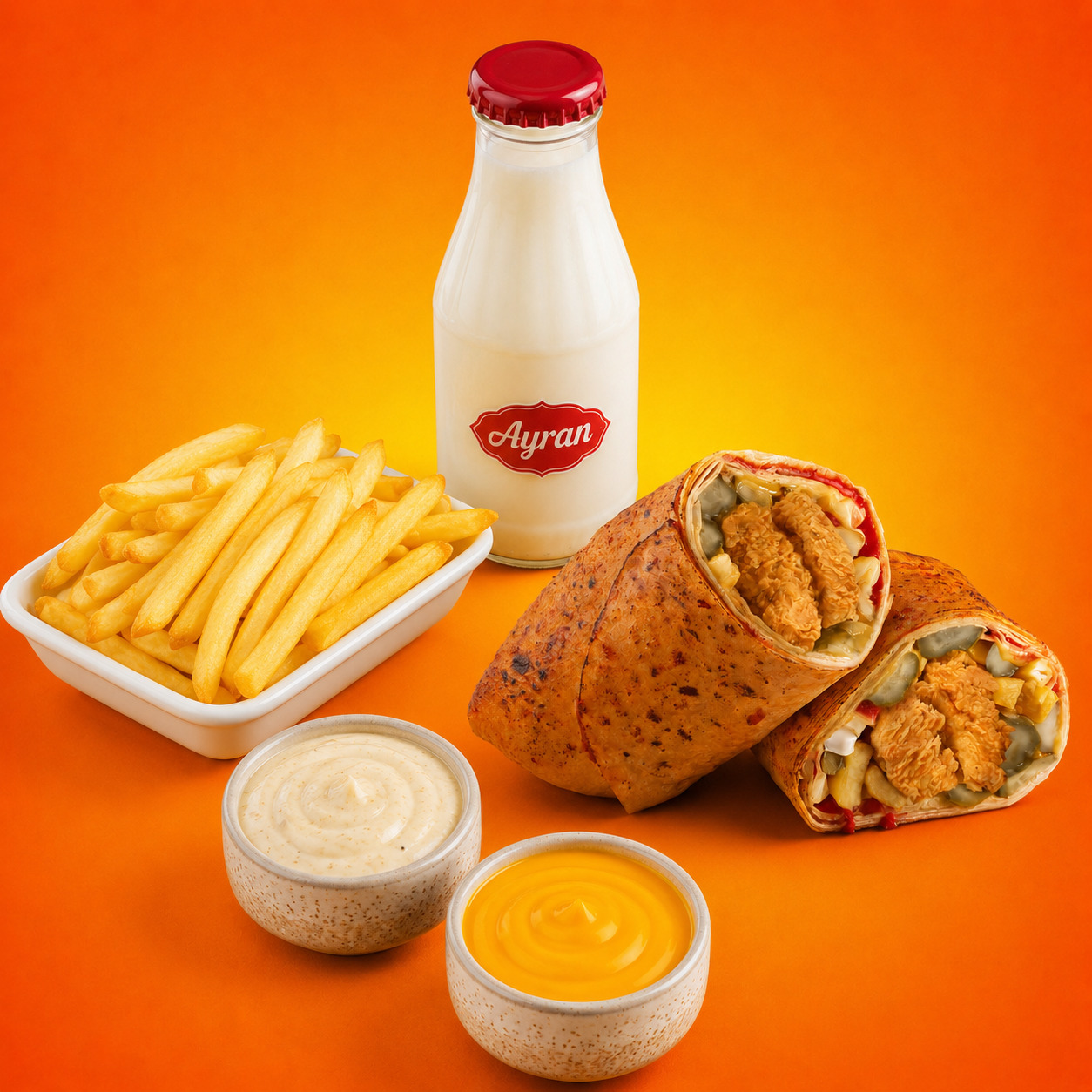 Çıtır Tenders Burrito Menü