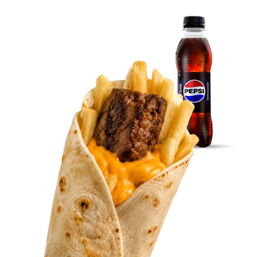 Cheddar Peynirli Adana Dürüm + Pepsi