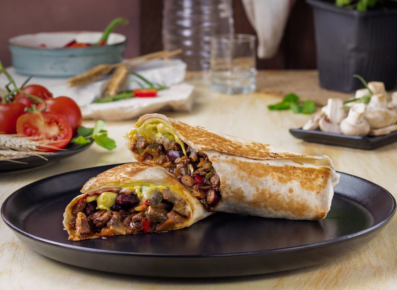 Mexican Beef Wrap