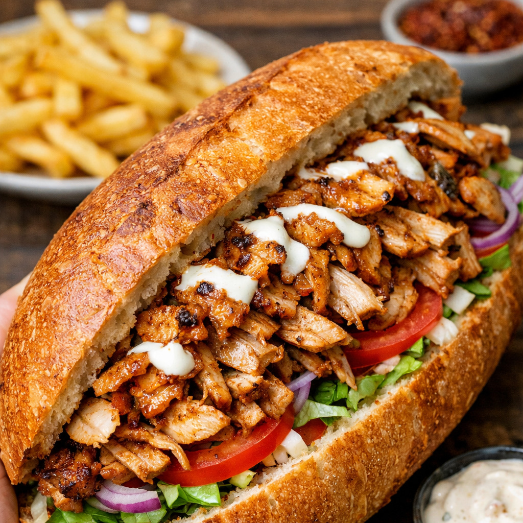 Üç Çeyrek Arası Tavuk Döner