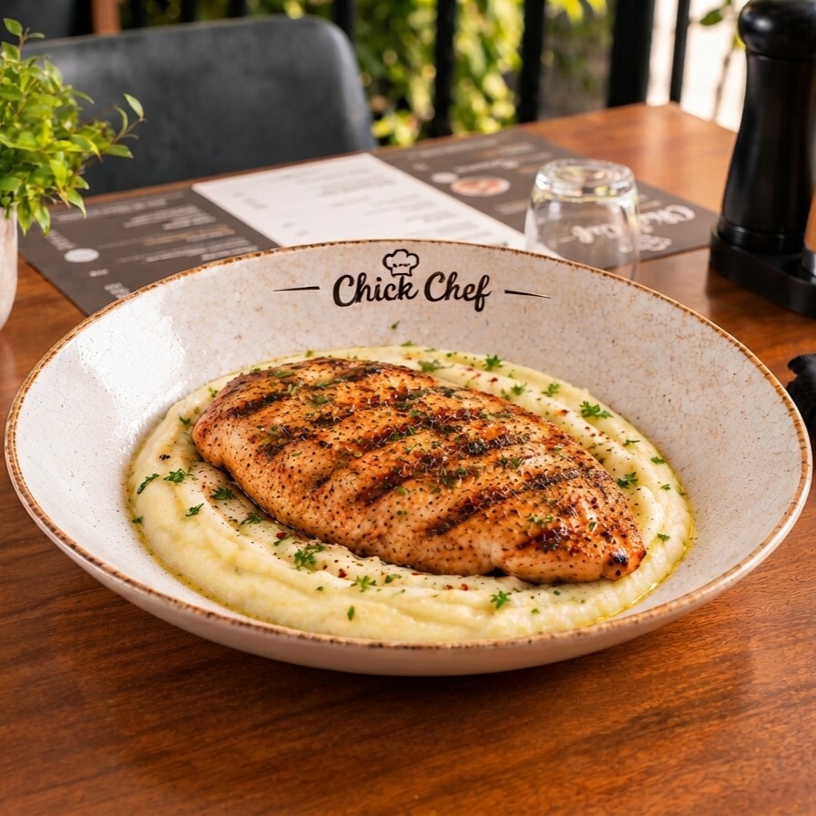Chef'in Mutfağından Izgara Tavuk (Püreli)