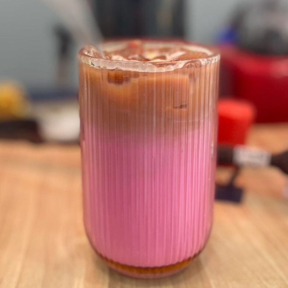 Ice Rose Latte