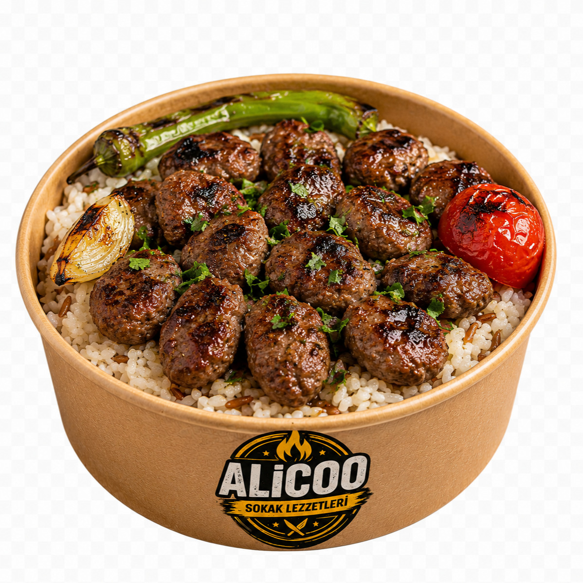 Pilav Üstü Köfte Bowl
