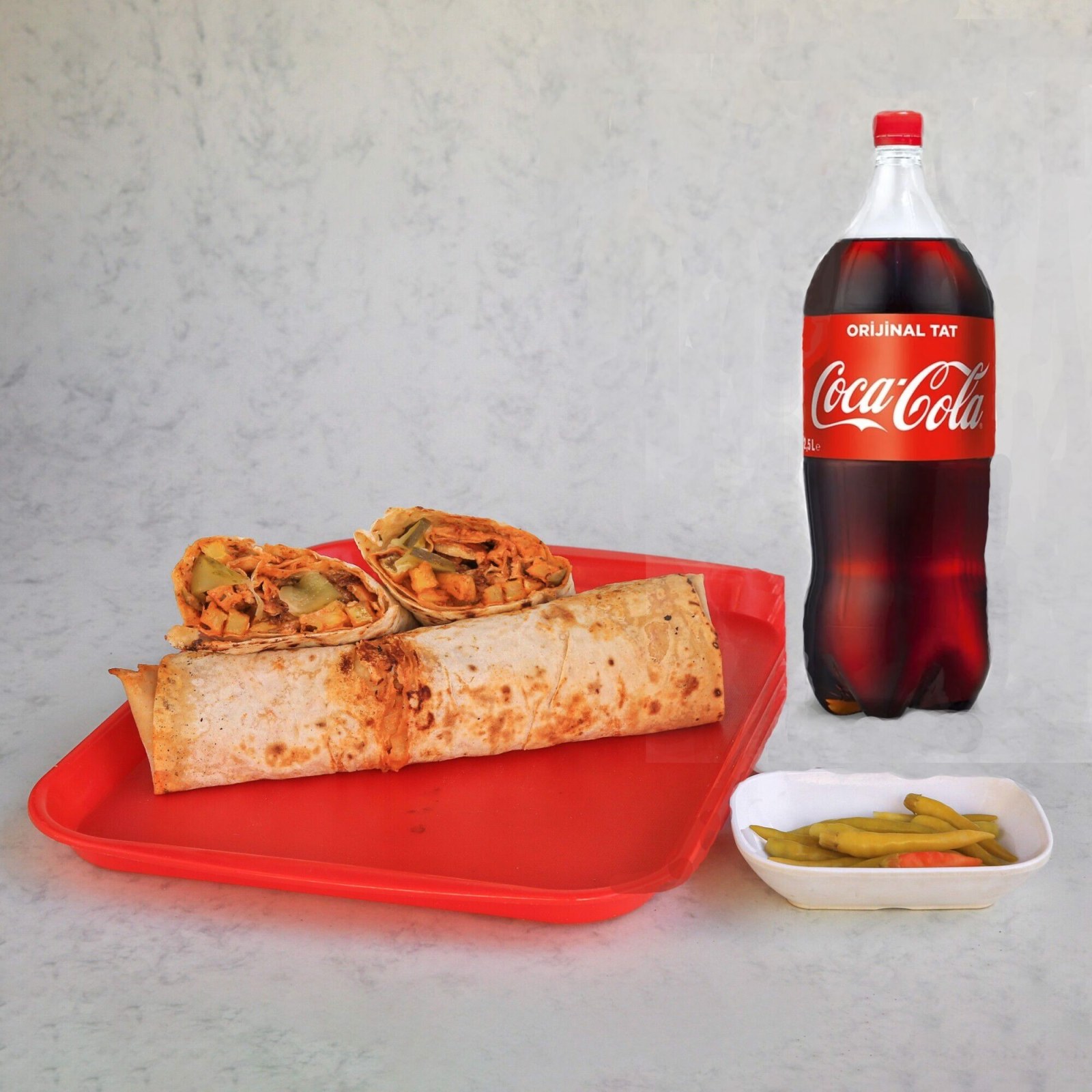 10'lu Tavuk Döner Dürüm Menü