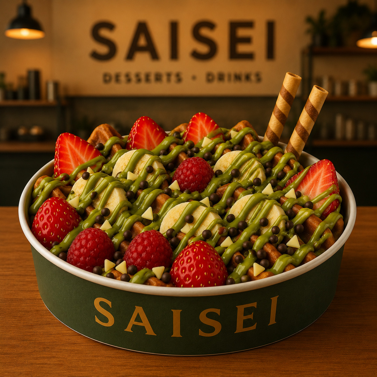 Saisei Special XL Bowl Waffle