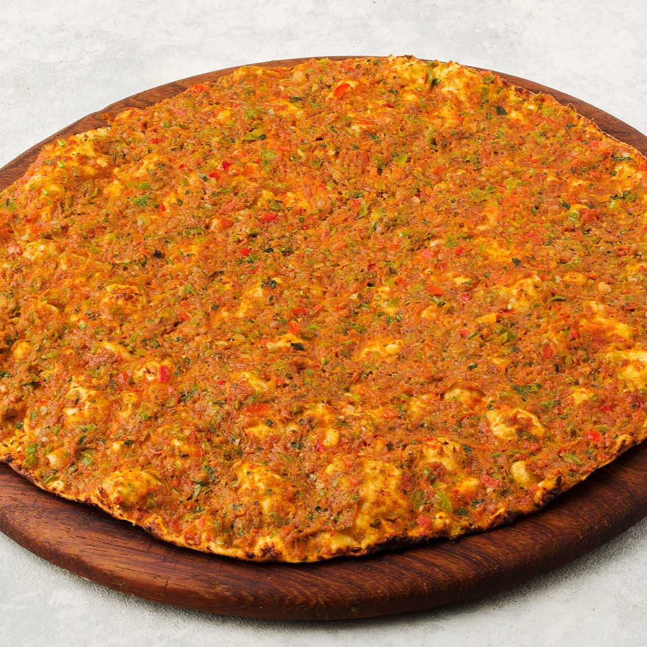 5 Adet Sarmısaklı Lahmacun+salata+limon