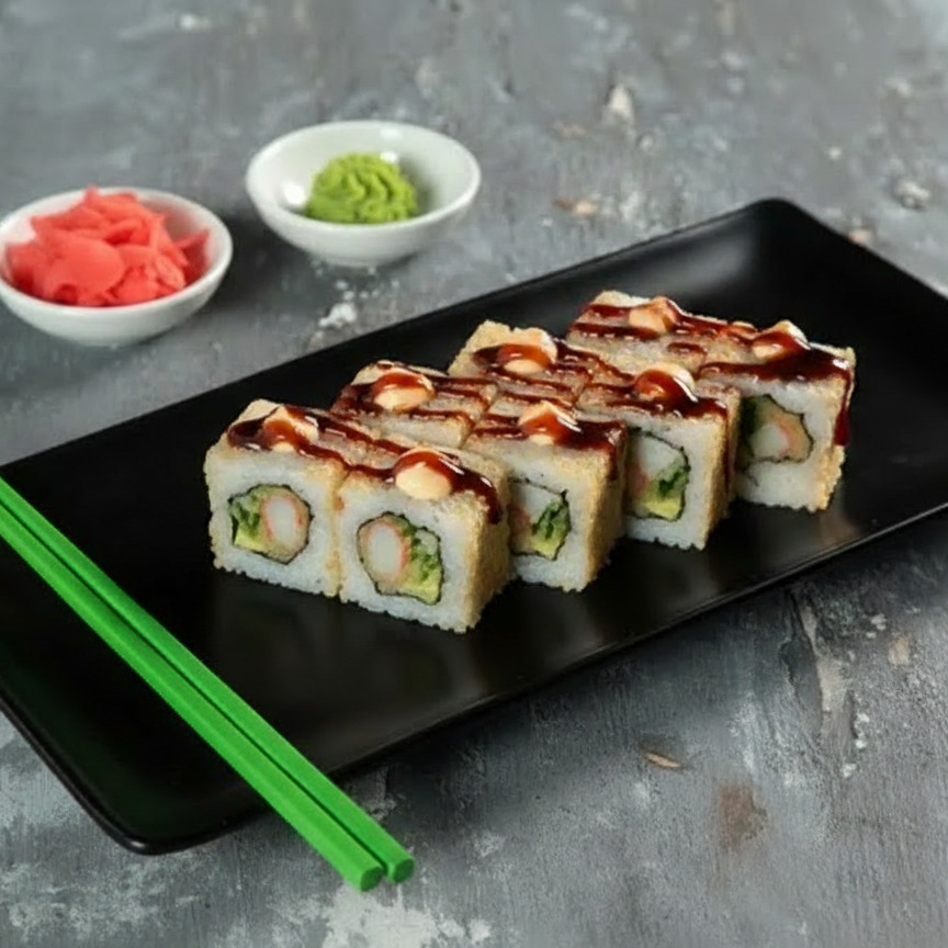Crunchy Ebi Roll (8 Prc)