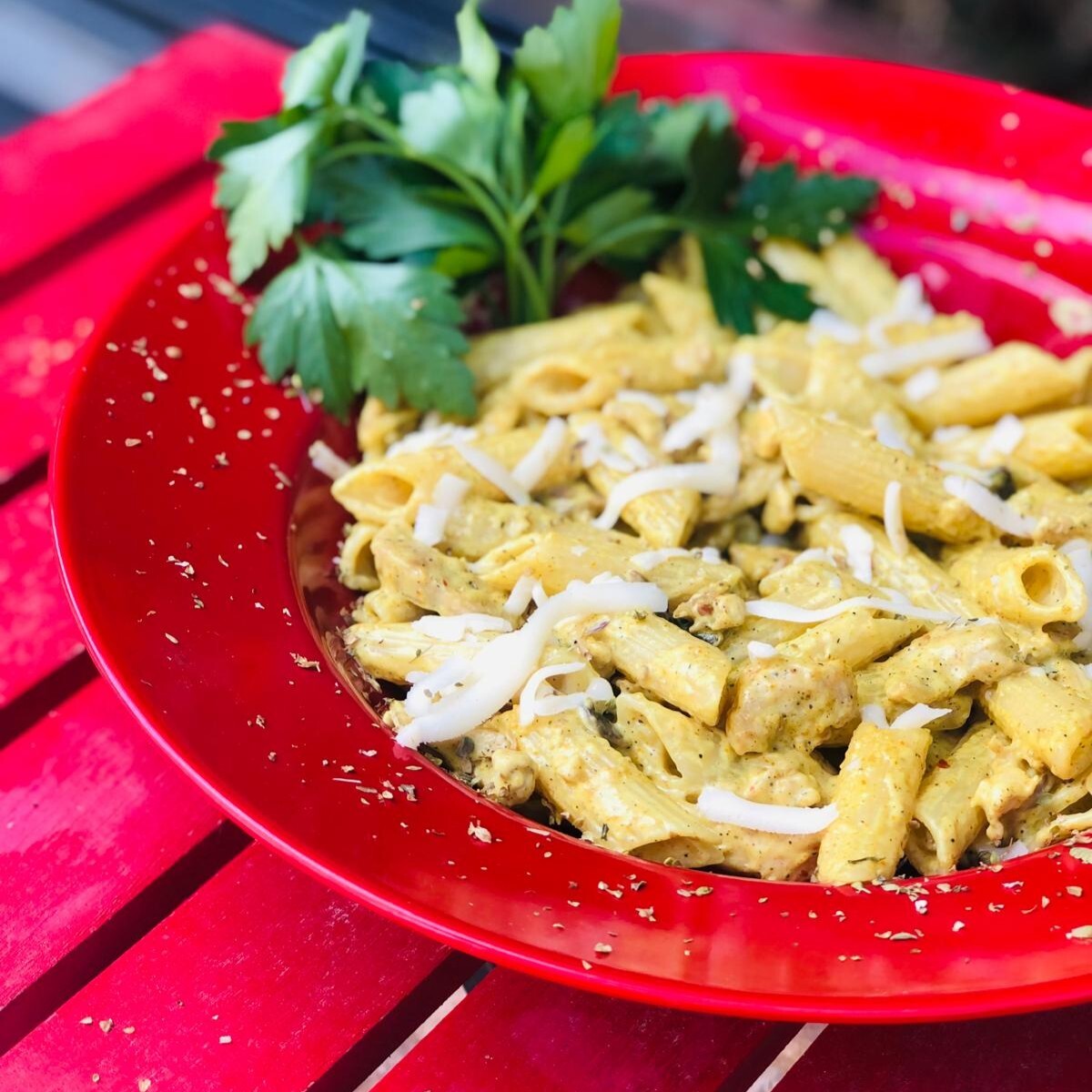Köri Soslu Penne
