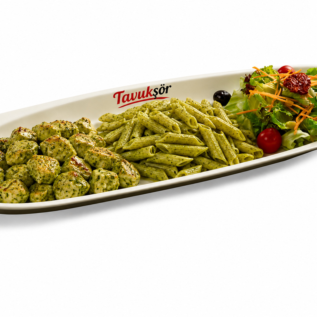 Pesto Soslu Tavuk