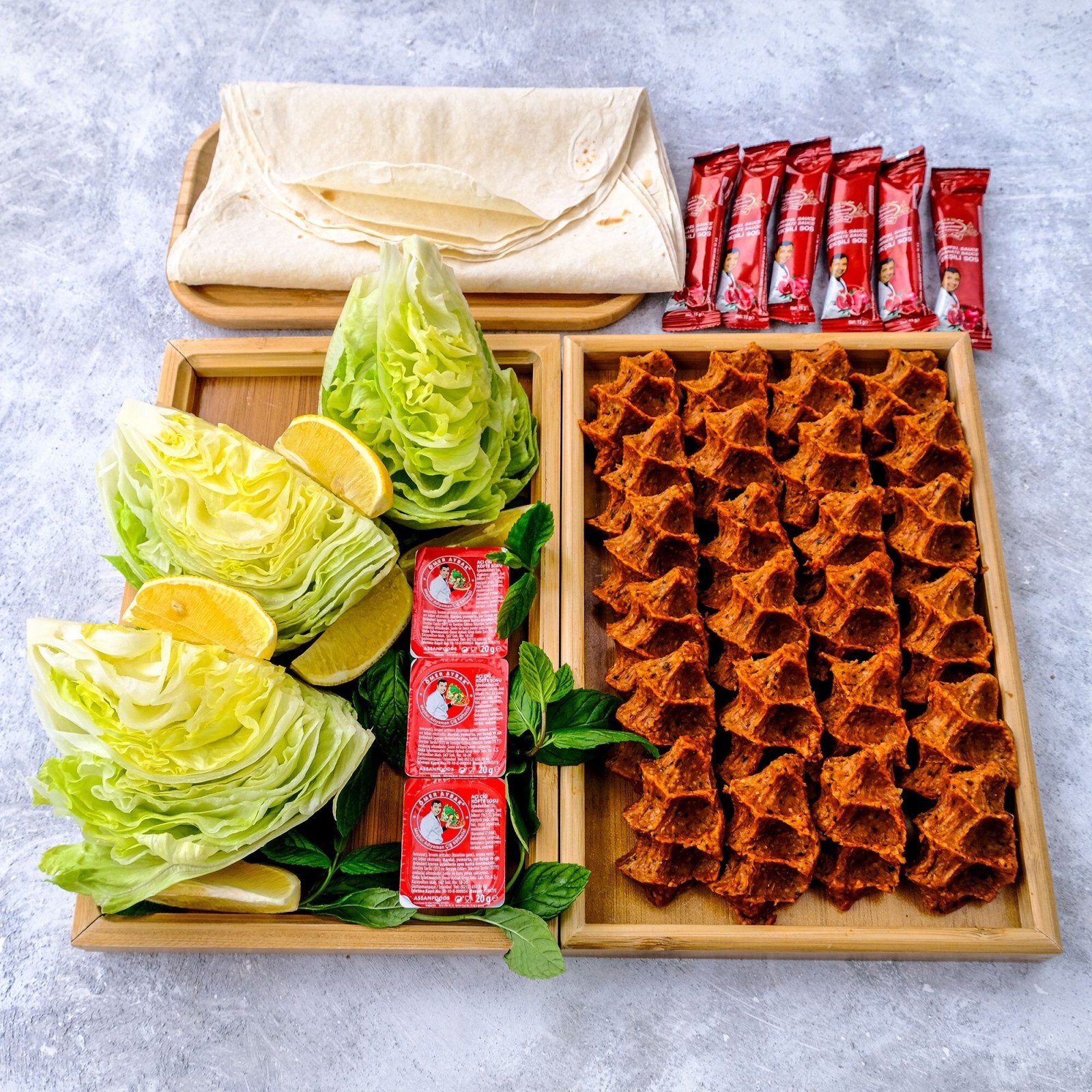 Çiğ Köfte (250 gr.) Menü