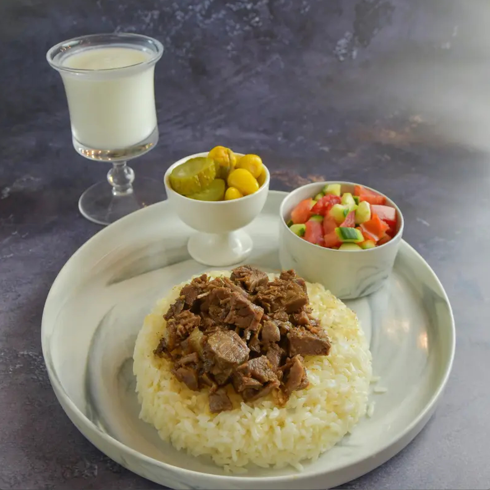 Kavurmalı Pilav Menü