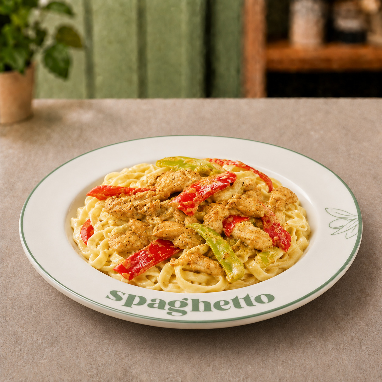 Chicken Alfredo Makarna