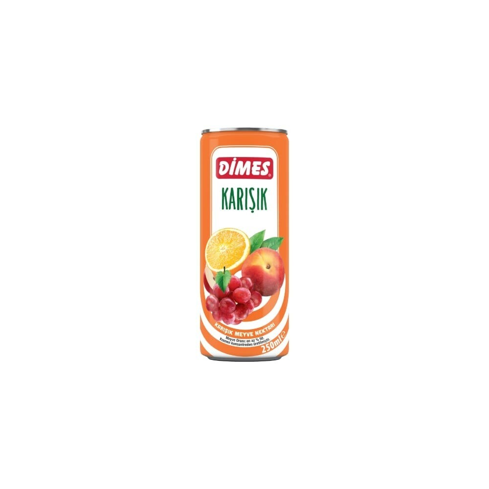 Dimes Teneke Karışık Meyve Suyu (250ml)