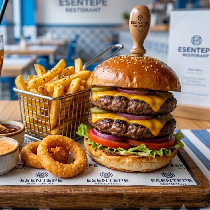 Dubble Depe Burger Menü
