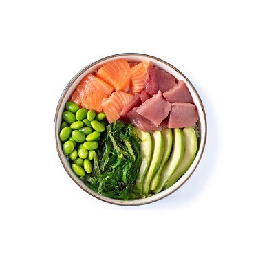 Salmon & Maguro Poke Bowl