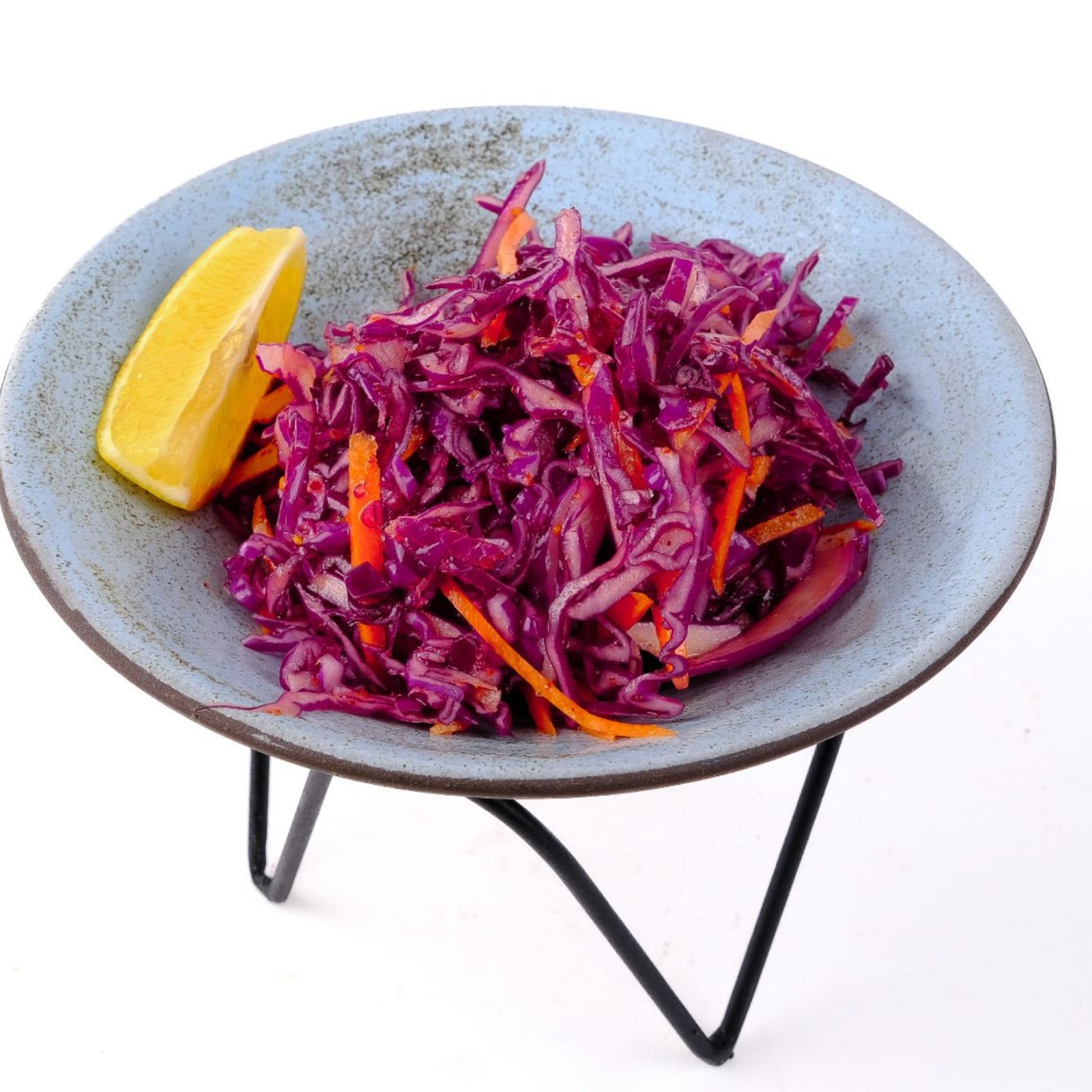 Acılı Kırmızı Lahana Salatası