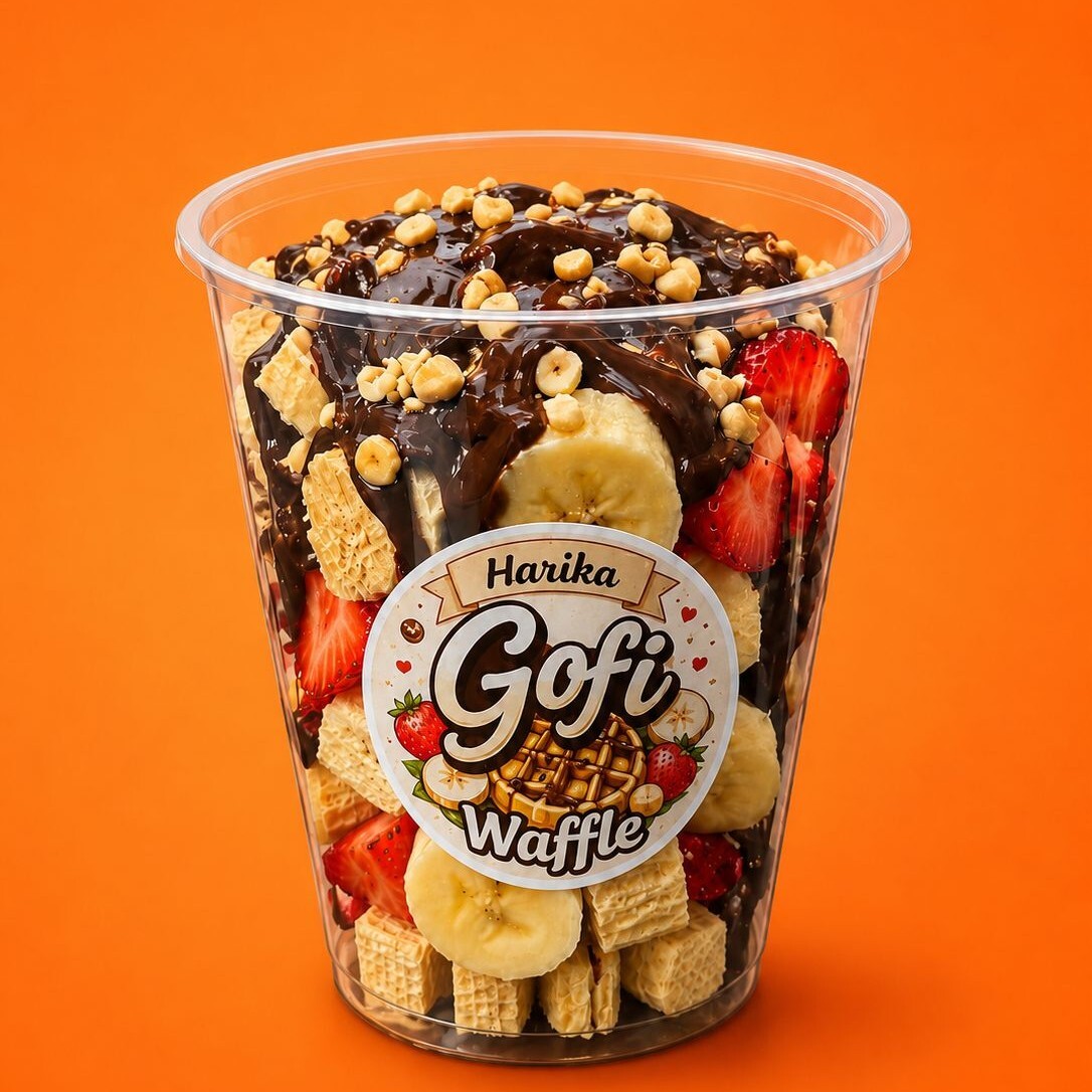 Harika Bir Gofi Sütlü & Beyaz Waffle