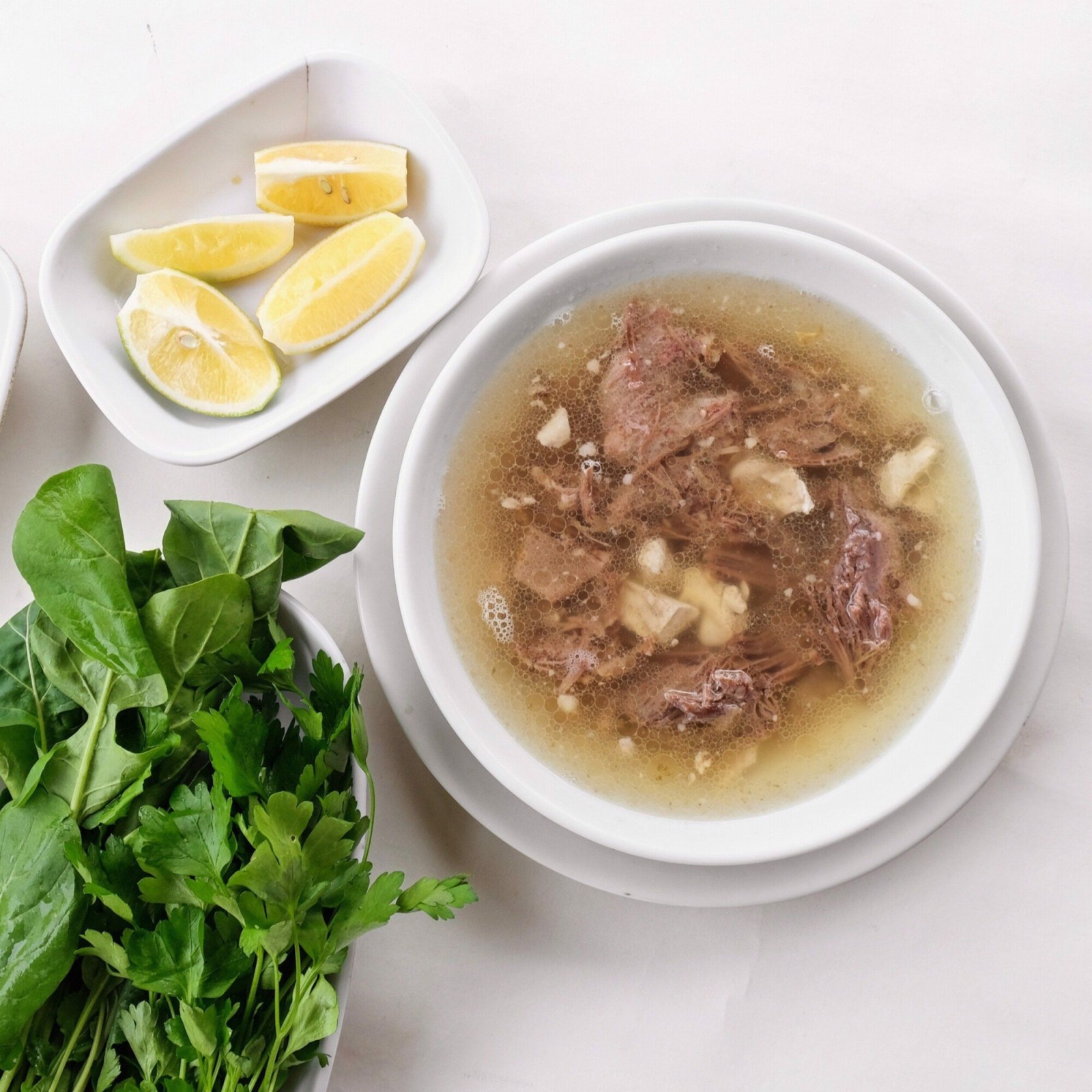 Etli Çorba (60 gr et ve kemik suyu ile hazırlanır)