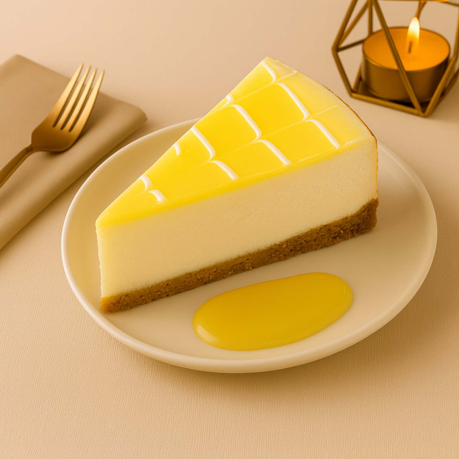 Limonlu Cheesecake (Dilim)