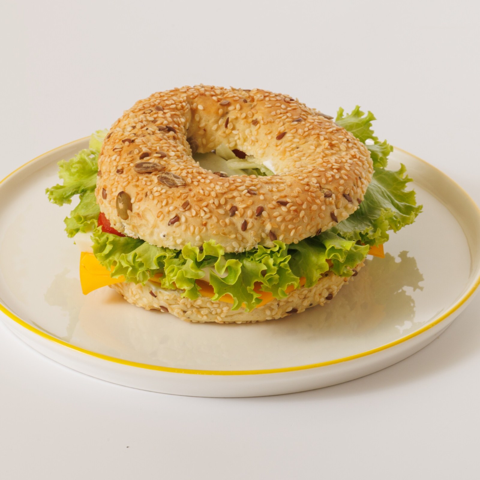 Tahıllı Bagel Sandviç