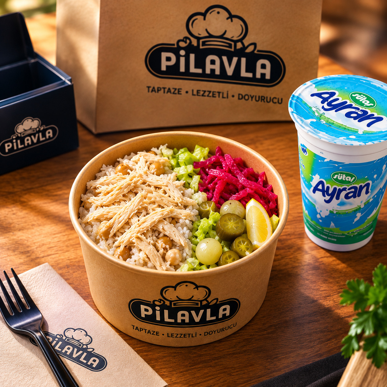 Tavuk Pilav Öğrenci Menü