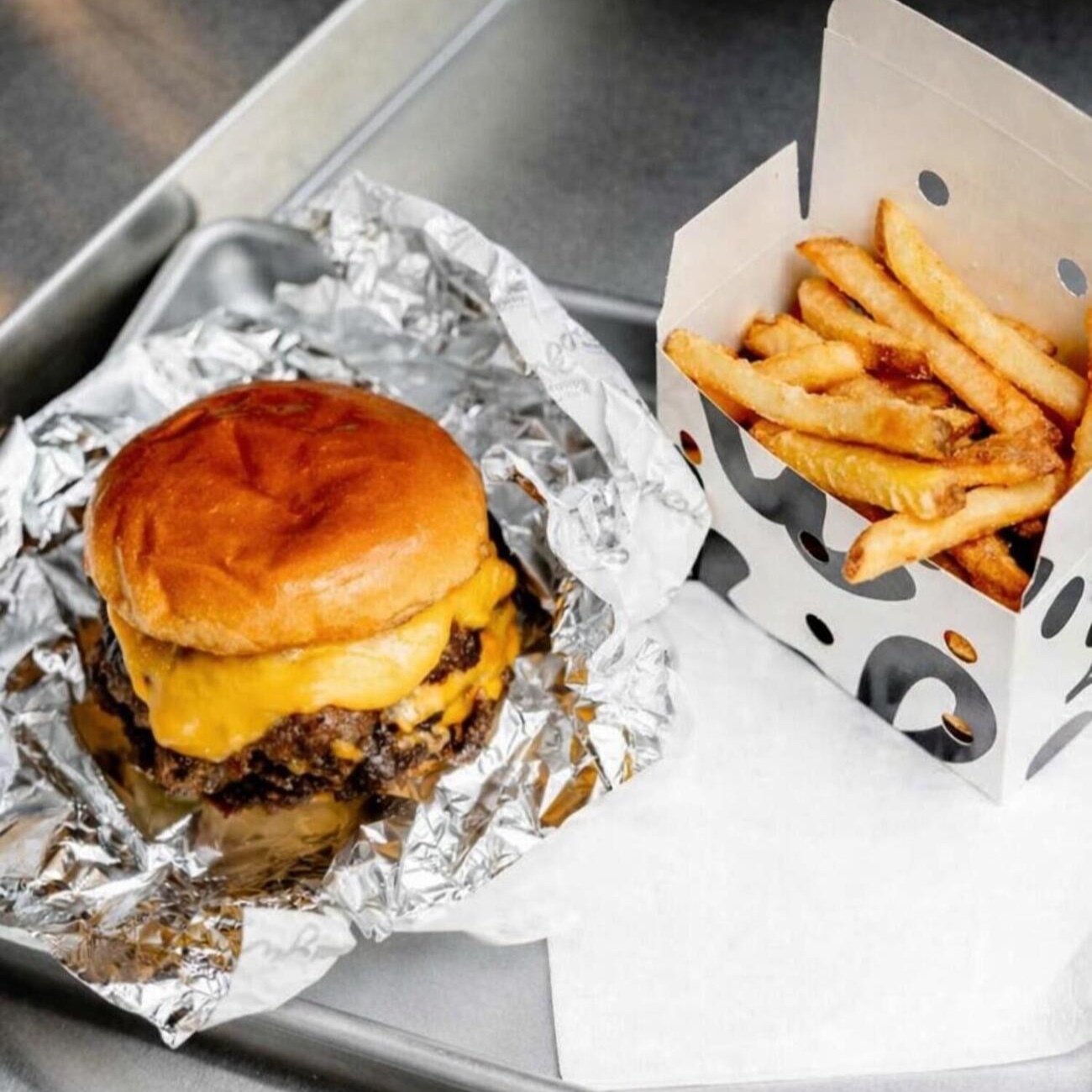 Triple Smash Burger