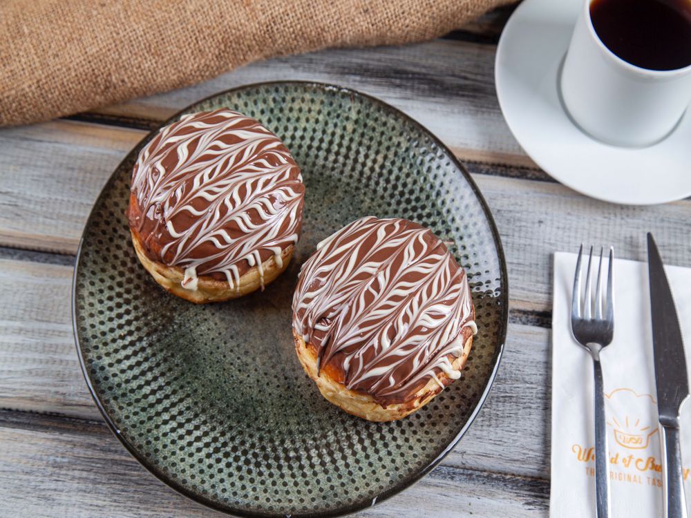 Double Çikolatalı Krapfen (1 adet krapfen)