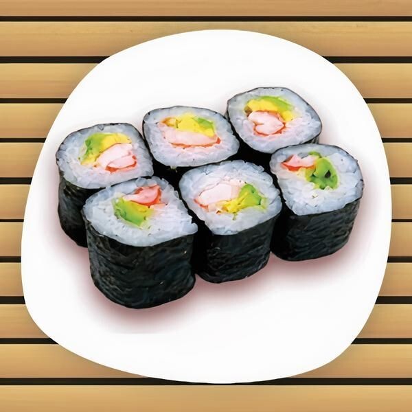 117. Ebi-Avocado Maki