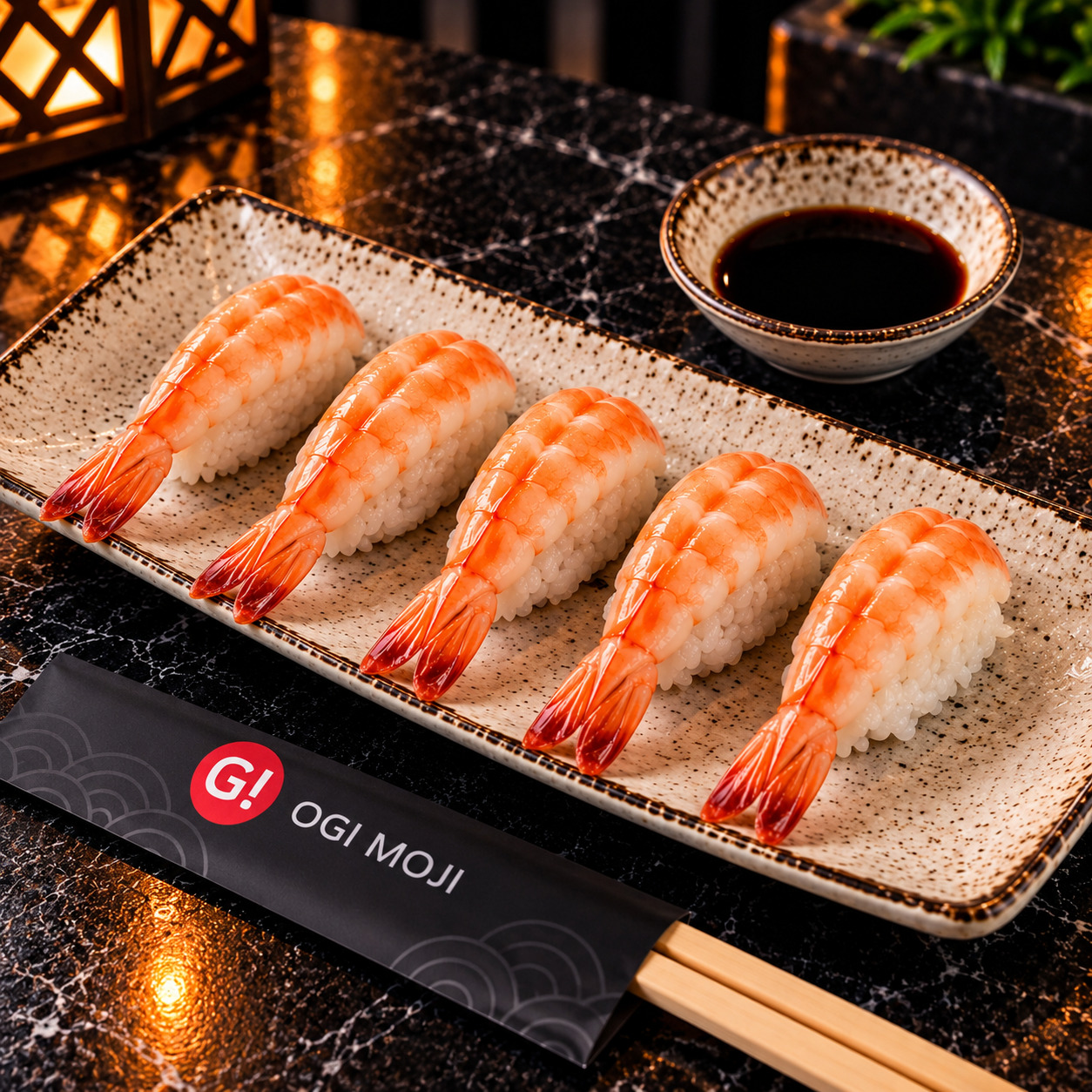 Ebi Sashimi (5 Pcs.)