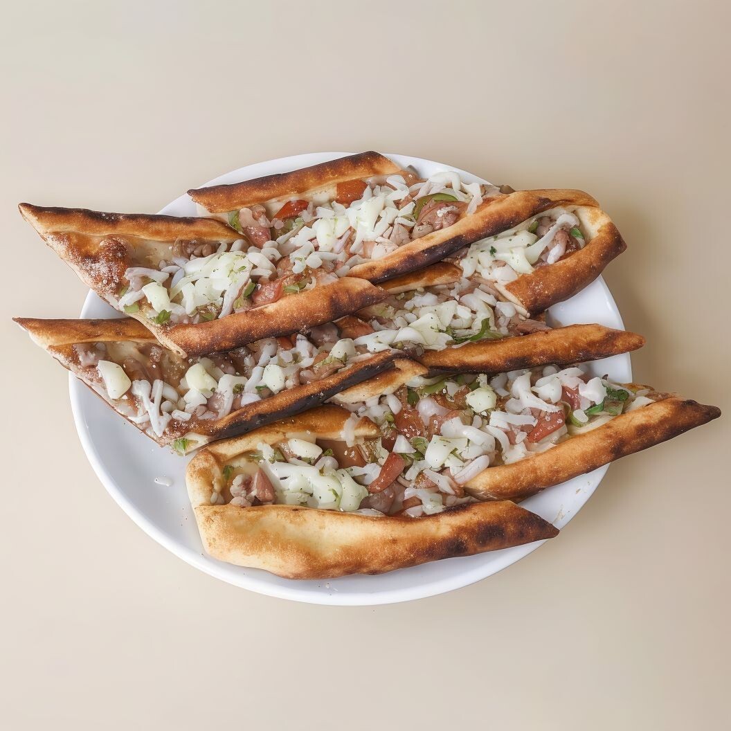 Kuşbaşılı Kaşarlı Pide