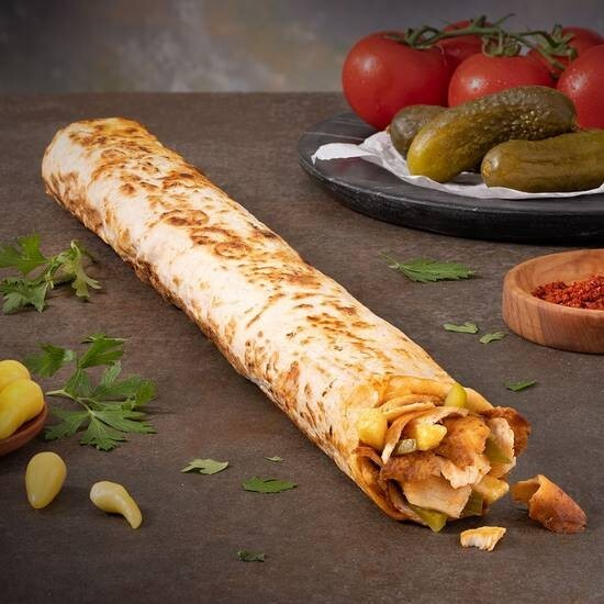 Döner Xl Cheddarlı Tavuk Dürüm (45 cm )
