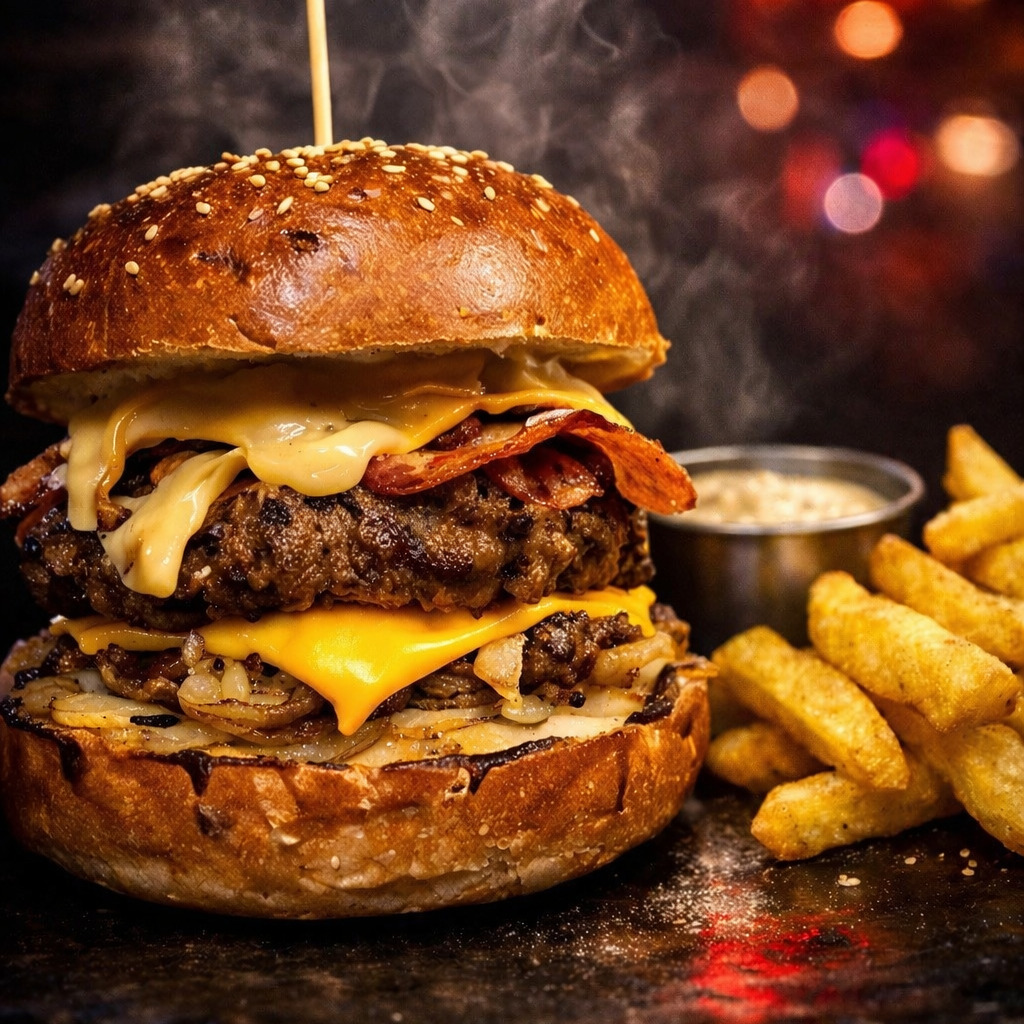 Bacon Burger Menü